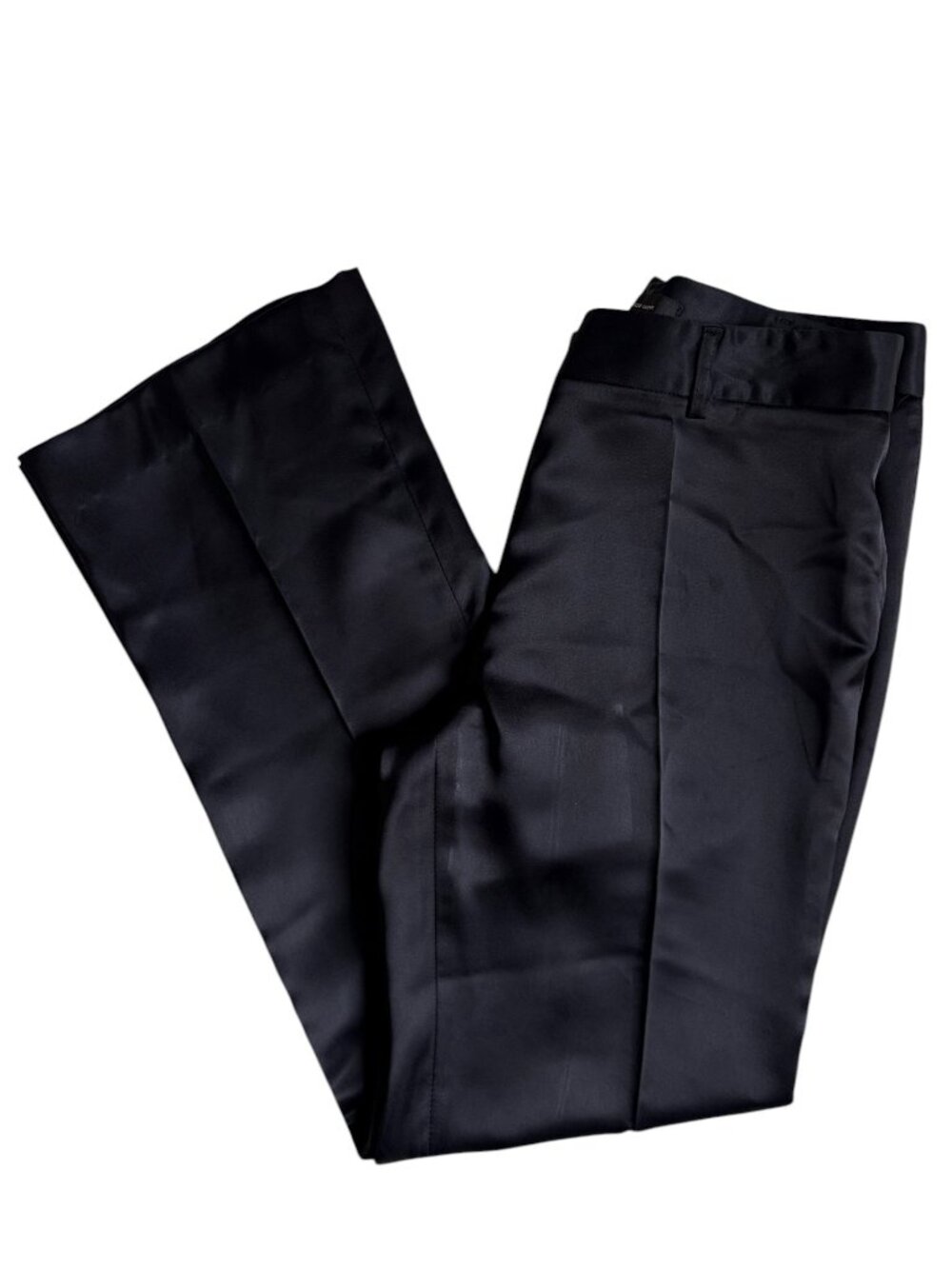 Yumi Mazao Satin Pants (Black) - Size 42 (US 12)